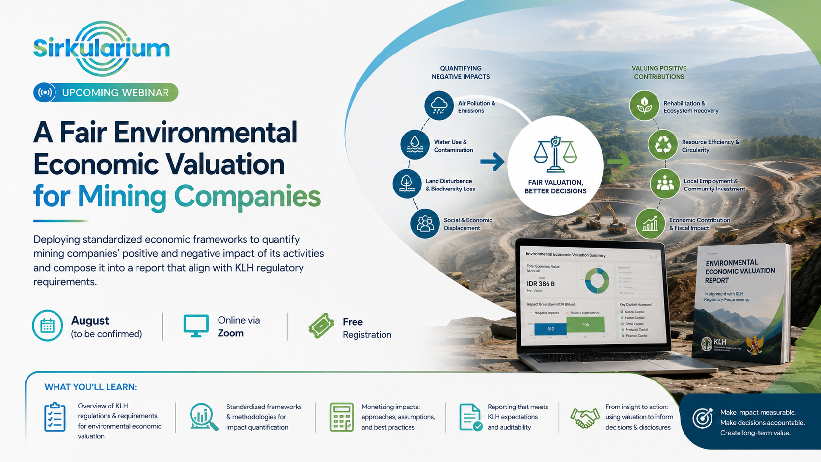 Webinar: Economic Valuation for Mining Companies