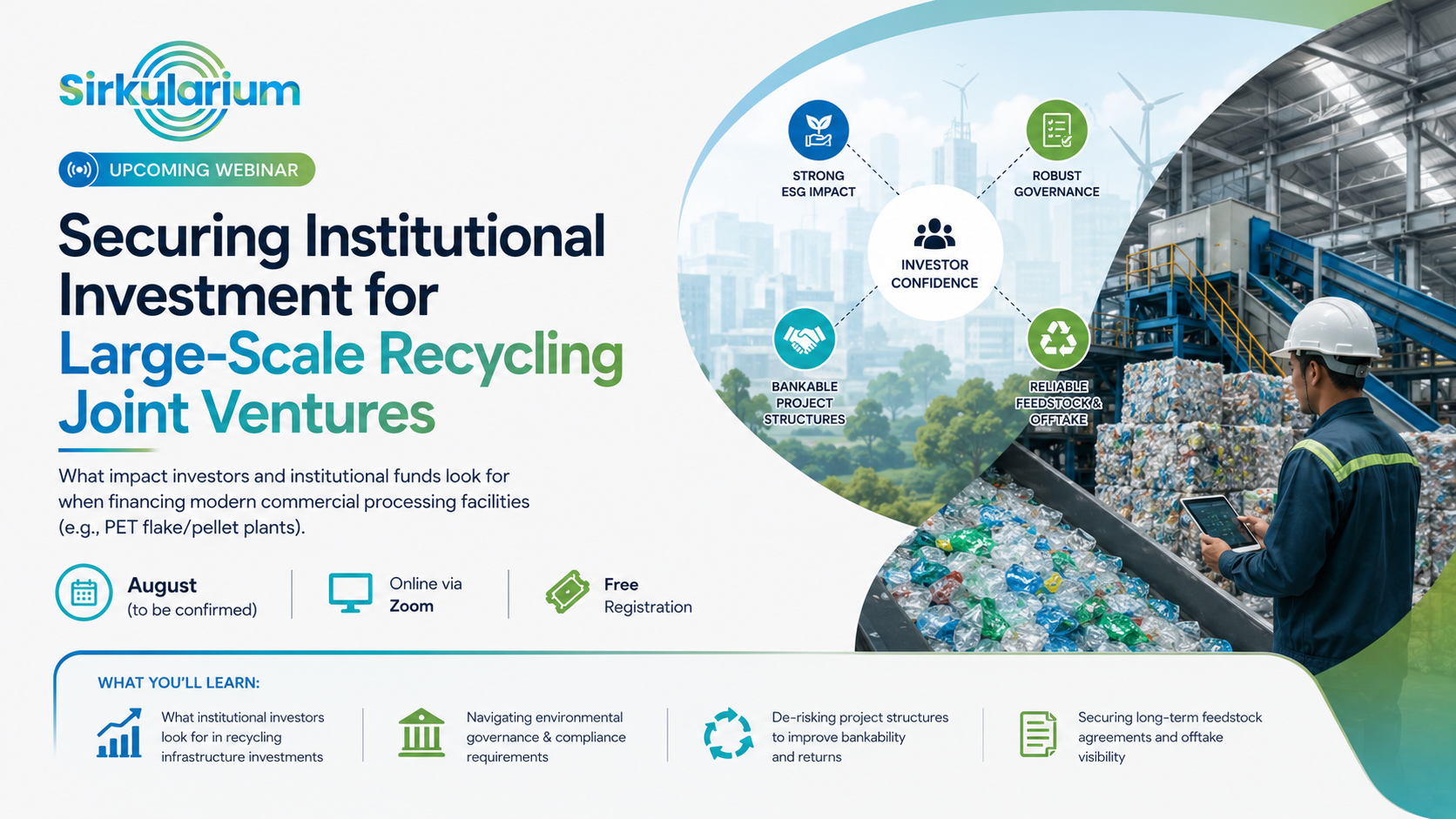 Webinar: Large-scale Recycling Investment